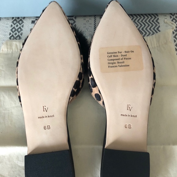 🔥Frances Valentine Pauline Haircalf Mule Slides🔥 - Picture 7 of 8